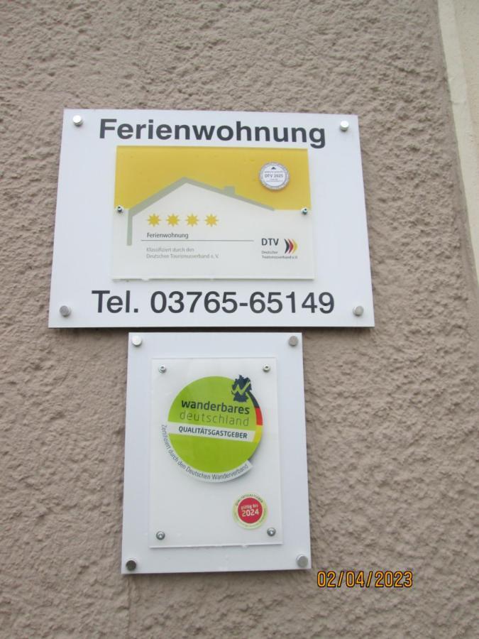 Zentrale-Ruhige Ferienwohnung 라이첸바크임보그틀란드 외부 사진